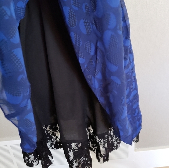 Sparkle & Fade mini ruffled hem dress size S - Picture 4 of 10